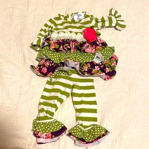 Baby Girl Matching Set (6-9 Months)